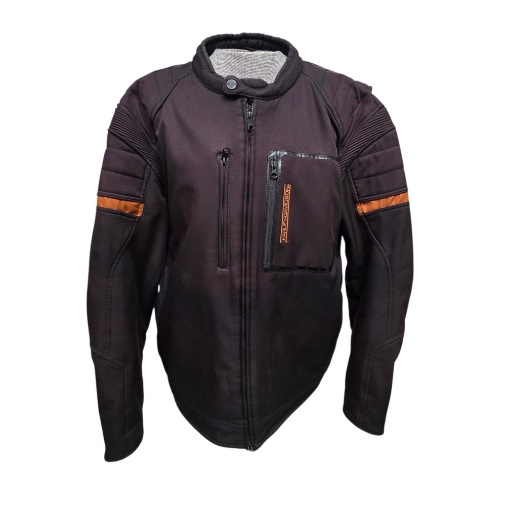 Harley Davidson Longhorn Windproof Riding Jacket Padded Men's 3XL‎ EXCELLENT